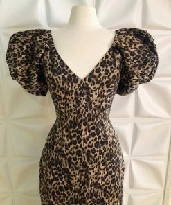 Rebel Love Clothing Rebel Love Wild Winona Puff Sleeve Pencil Dress 16 Rebel Love Clothing Rebel Love Wild Winona Puff Sleeve Pencil Dress