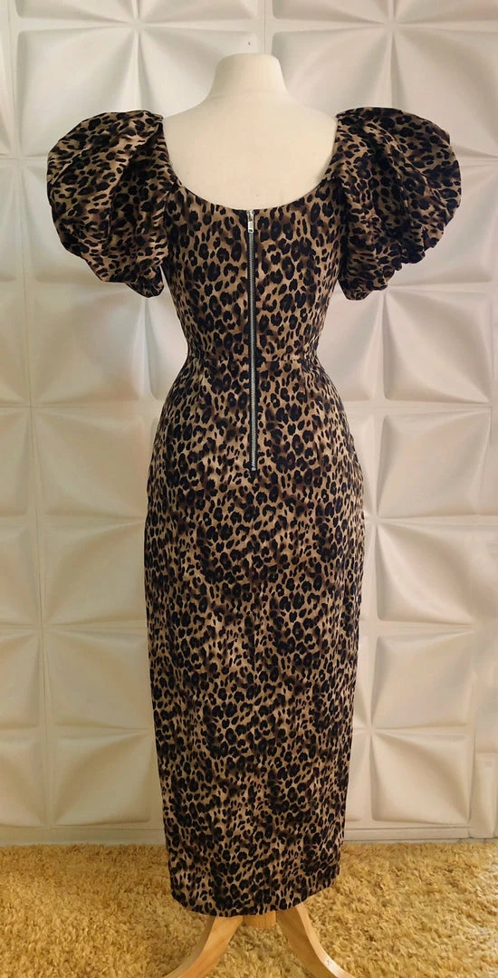 Rebel Love Clothing Rebel Love Wild Winona Puff Sleeve Pencil Dress 10 Rebel Love Clothing Rebel Love Wild Winona Puff Sleeve Pencil Dress