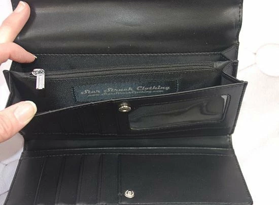 Star Struck Clothing - Tri-fold Wallet Brown Leopard 4 Star Struck Clothing - Tri-fold Wallet Brown Leopard