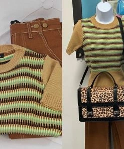 Star Struck Clothing 1940s Repro Sweater - Tan