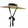 Suzie's Bombshell Boutique Accessories Bombshell Bo-Peep Large Brimmed Straw Hat
