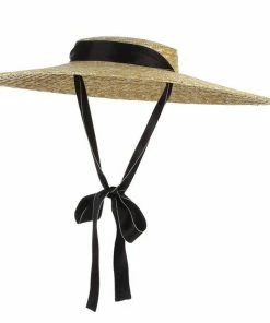 Suzie's Bombshell Boutique Accessories Bombshell Bo-Peep Large Brimmed Straw Hat