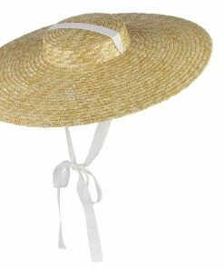 Suzie's Bombshell Boutique Accessories Bombshell Bo-Peep Large Brimmed Straw Hat 16 Suzie's Bombshell Boutique Accessories Bombshell Bo-Peep Large Brimmed Straw Hat