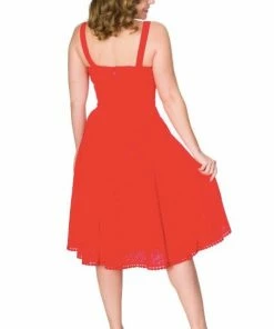 Timeless London Valerie Dress - Red Dresses 8 Timeless London Valerie Dress - Red Dresses