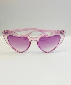 Suzie's Bombshell Boutique Accessories Bombshell Shades - Sweetheart (clear)