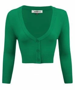MAK Cropped Cardigan (Various Colours) Tops