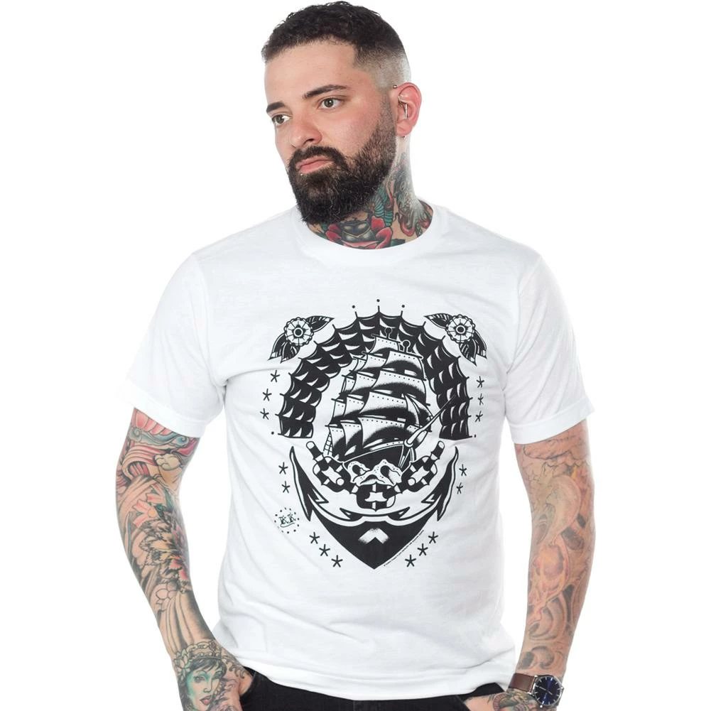Sourpuss Kustom Kreeps Klipper Ship Tee 3 Sourpuss Kustom Kreeps Klipper Ship Tee