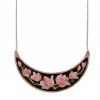 Erstwilder Art Nouveau Steel Magnolias Necklace 1 Erstwilder Art Nouveau Steel Magnolias Necklace