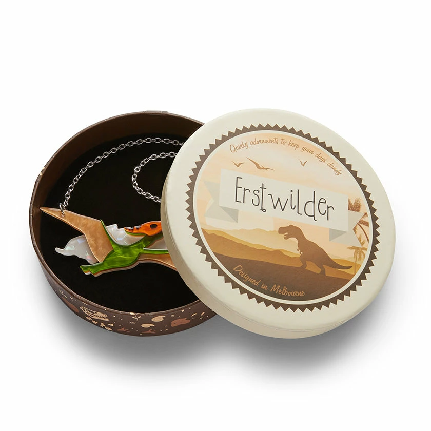 Erstwilder Dinosauria Celine The Pterodactyl Necklace 4 Erstwilder Dinosauria Celine The Pterodactyl Necklace