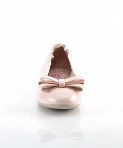 Pleaser Shoes Baby Pink Flats