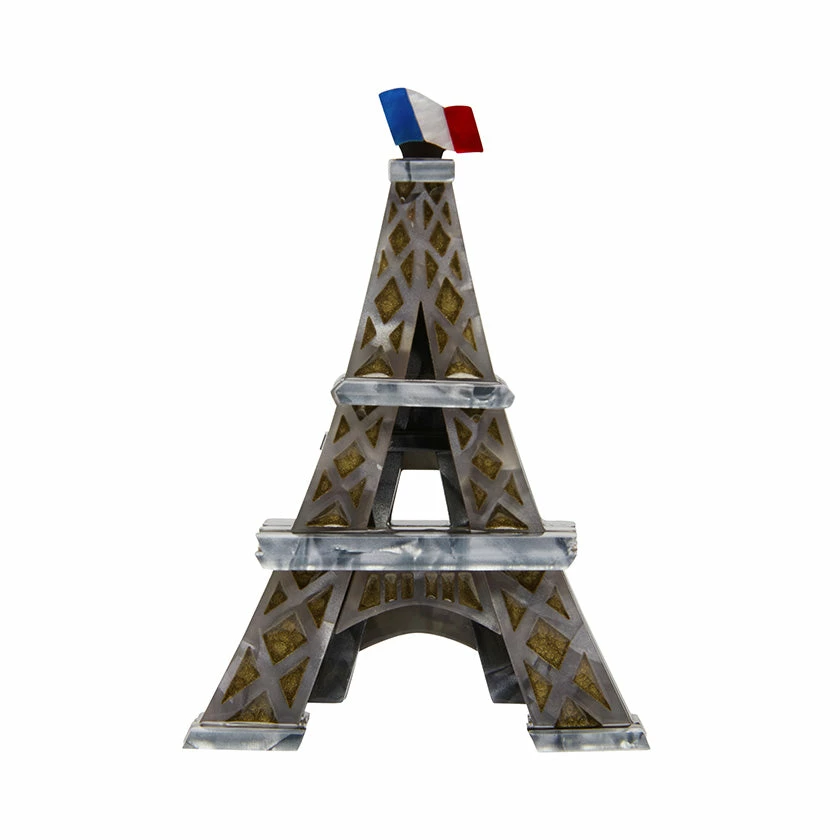 Erstwilder Paris Holiday La Dame De Fer Brooch 3 Erstwilder Paris Holiday La Dame De Fer Brooch