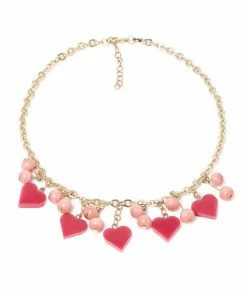 Splendette Valentine's Sweet Cheeks Heart Necklace