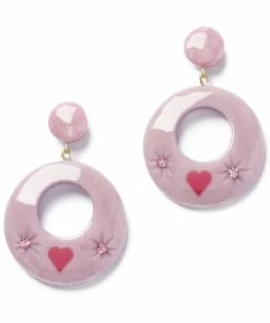Splendette Valentine's Poppet Starburst Earrings