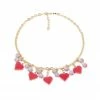 Splendette Valentine's Poppet Heart Necklace