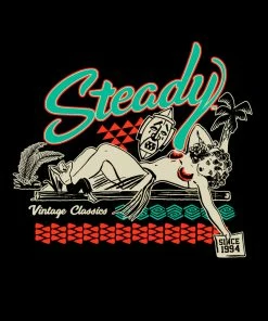 Steady Clothing Steady Tiki Ladies T-Shirt