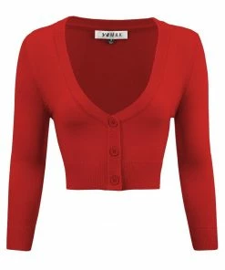 MAK Cropped Cardigan (Various Colours) Tops