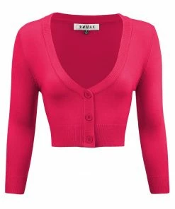 MAK Cropped Cardigan (Various Colours) Tops