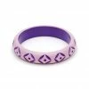 Splendette Midi Clematis Carved Bangle