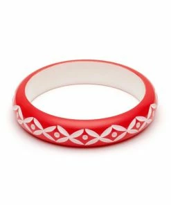 Splendette Midi Lover Carved Bangle