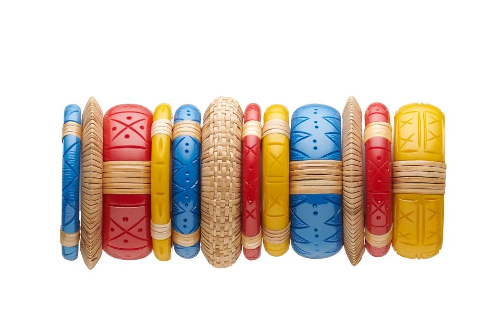 Splendette Pacific Cane Light Cane Bangle - Narrow 4 Splendette Pacific Cane Light Cane Bangle - Narrow