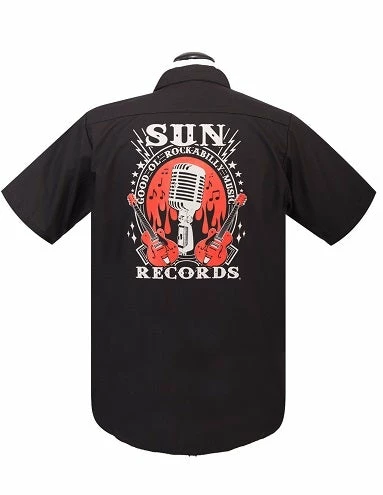 Steady Clothing Men's Sun Records Rockabilly Music Workshirt 4 Steady Clothing Men's Sun Records Rockabilly Music Workshirt