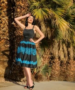 Dresses Boulevard Nights Flora Border Print Dress