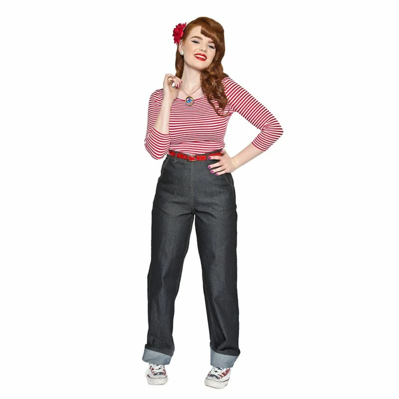 Collectif Siobhan Plain Jeans 3 Collectif Siobhan Plain Jeans