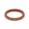 Splendette Narrow Carved Bangle - Café