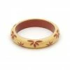 Splendette Midi Carved Bangle - Lait 1 Splendette Midi Carved Bangle - Lait