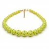 Splendette Carved Bead Necklace - Zest 1 Splendette Carved Bead Necklace - Zest