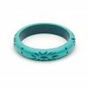 Splendette Midi Carved Bangle - Nymph 1 Splendette Midi Carved Bangle - Nymph