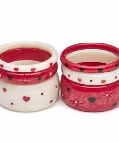 Splendette Secret Admirer Heart Bangle - Narrow