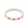 Splendette Secret Admirer Heart Bangle - Narrow