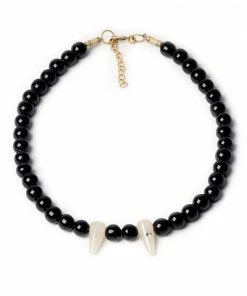 Splendette Spirit Moon Fangs Necklace