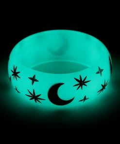 Splendette Spirit Moon Bangle - Wide 7 Splendette Spirit Moon Bangle - Wide