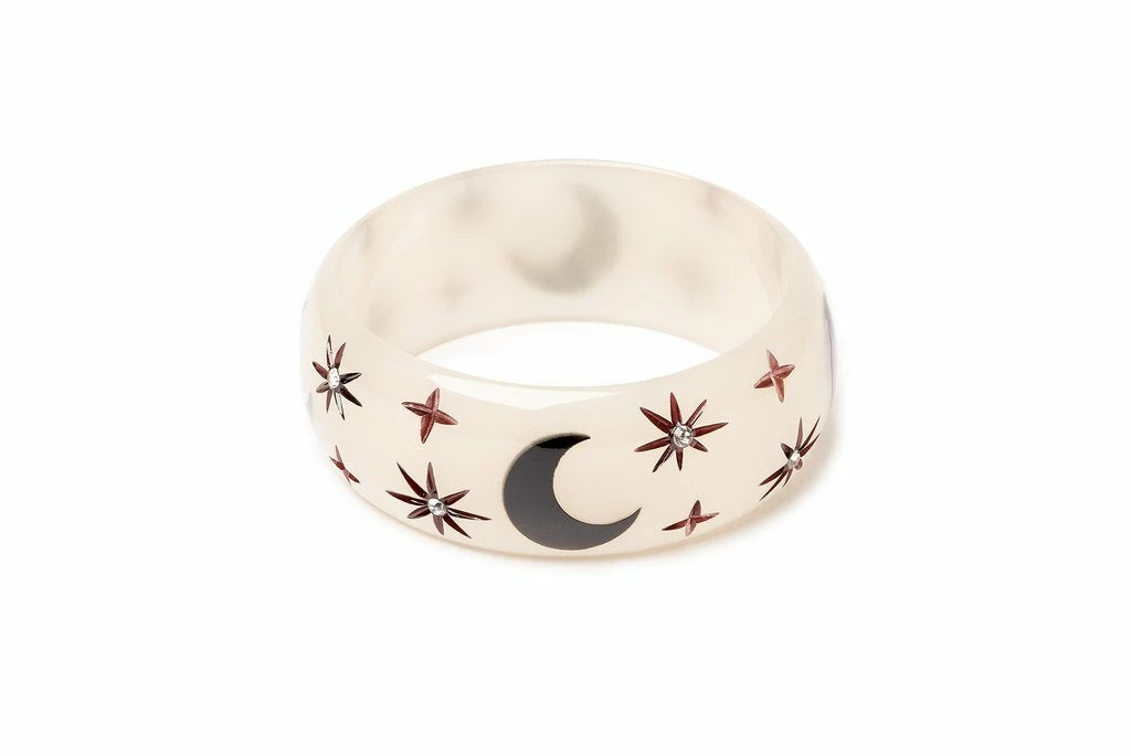 Splendette Spirit Moon Bangle - Wide 3 Splendette Spirit Moon Bangle - Wide