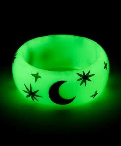 Splendette Serpent Moon Bangle - Wide Duchess