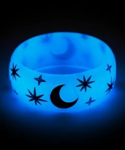 Splendette Wolf Moon Bangle - Wide