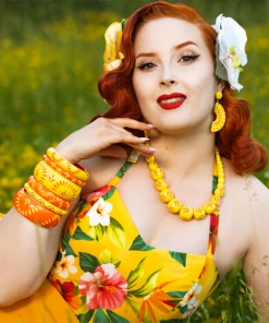 Splendette Midi Sunset Carved Bangle