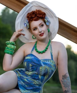 Splendette Wide Spring Carved Bangle - Duchess