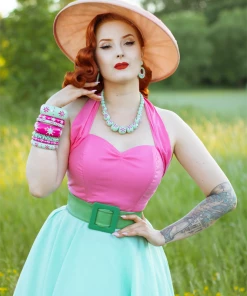 Splendette Narrow Flamingo Carved Bangle