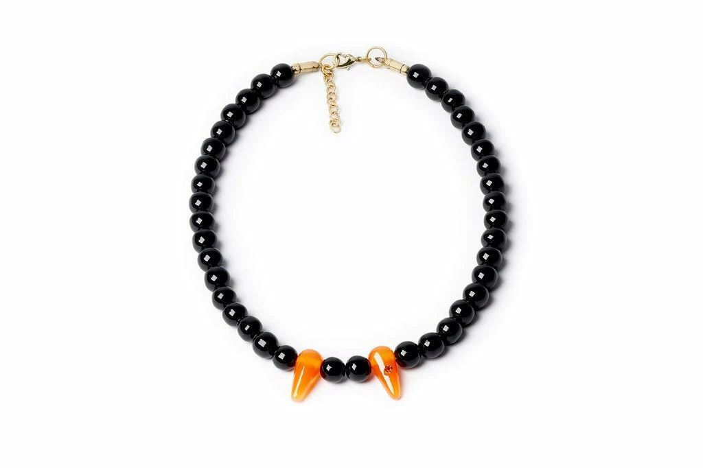 Splendette Harvest Moon Fangs Necklace