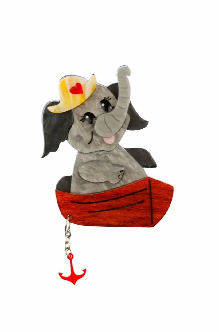 Erstwilder Love Boat Brooch 3 Erstwilder Love Boat Brooch