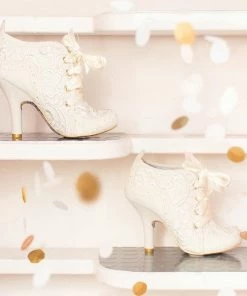 Irregular Choice Abigail's Party Shoes - Cream
