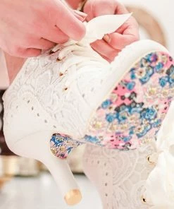 Irregular Choice Abigail's Party Shoes - Cream