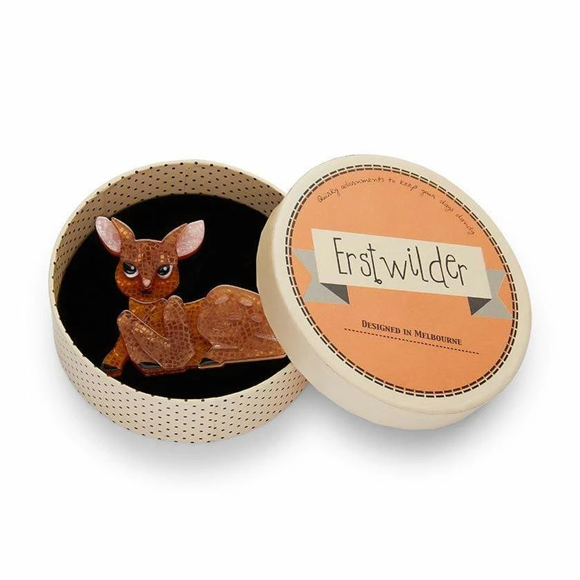 Erstwilder Doe-eyed Deary Brooch 4 Erstwilder Doe-eyed Deary Brooch