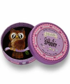 Erstwilder X Mimsy Owl Eyes On You Brooch