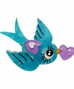 Erstwilder X Mimsy Piper The Love Bird Brooch