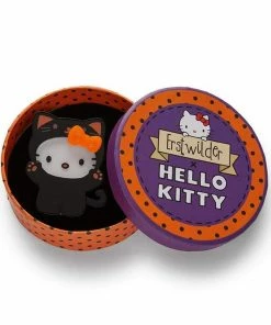 Erstwilder Hello Kitty Hello-ween Kitty Brooch