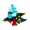 Erstwilder An Australian Christmas Christmas Holly-Days Brooch